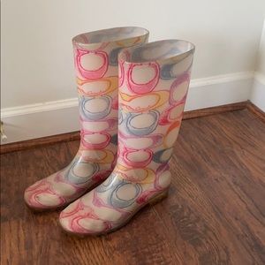 Coach Rain boots